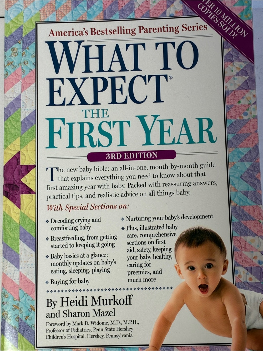 What to Expect the First Year 3rd Edition Heidi Murkoff Sharon Mazel Parenting B - Picture 3 of 7